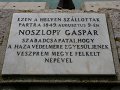 Balatonfured - Tagore setany - szabadsagharc emlektablaja